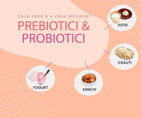 Prebiotici e probiotici: cosa sono e a cosa servono