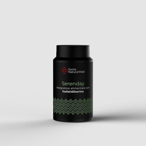 Serenday - Fosfatidilserina pura integratore naturale per benessere e supporto nutrizionale Swiss Natural Med