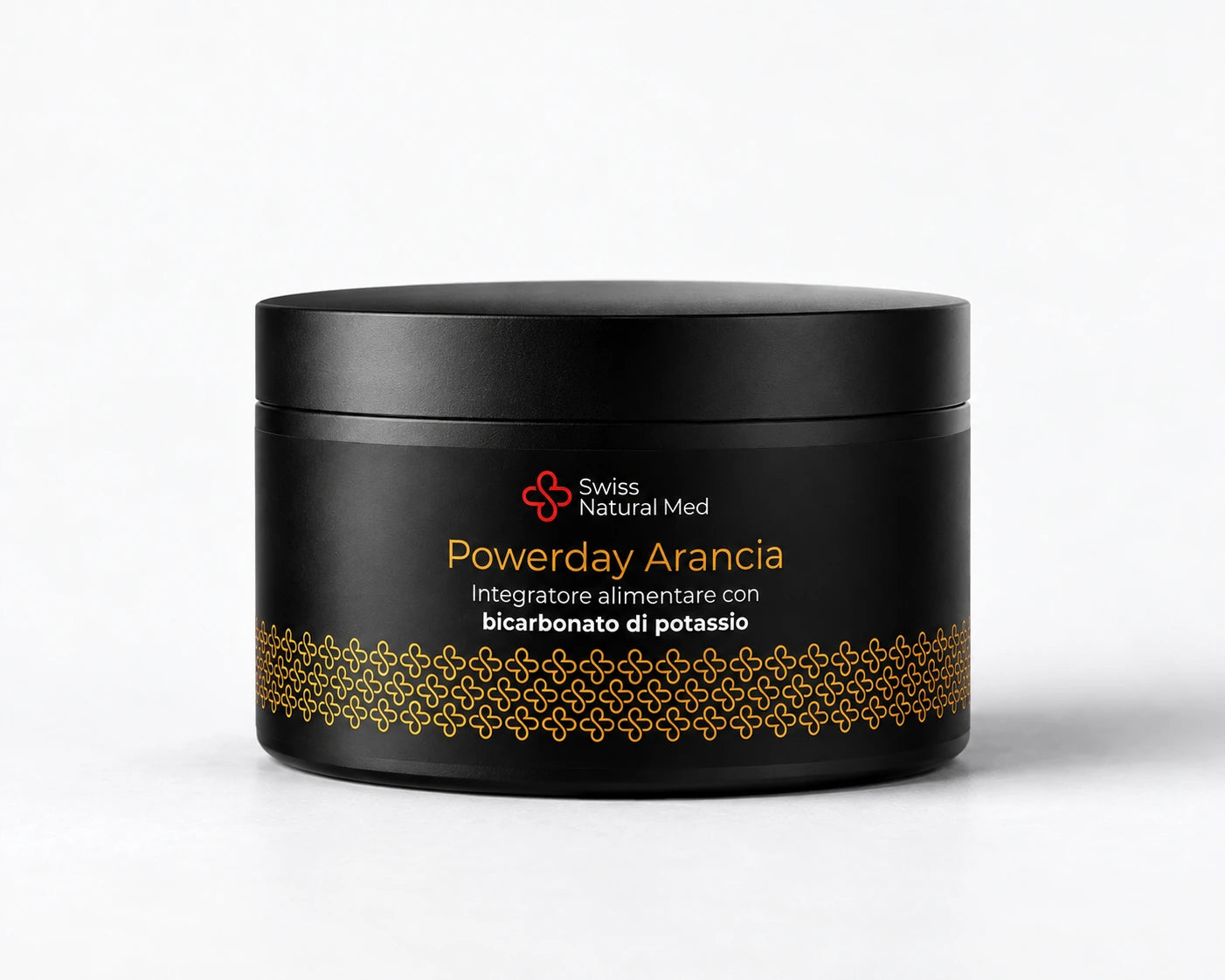 Powerday Arancia Swiss Natural Med, barattolo da 300 g di integratore in polvere